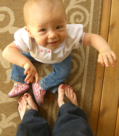 Baby and Shoes