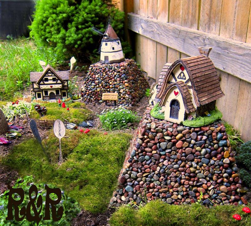 Finished Fairy Garden