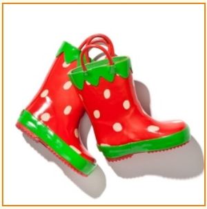 Lazoo Strawberry boots