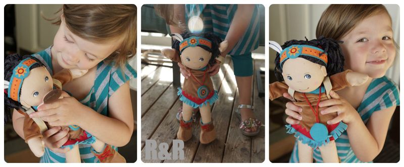 HABA doll collage