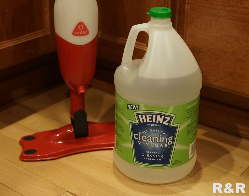 Cleaning Vinegar in Mop