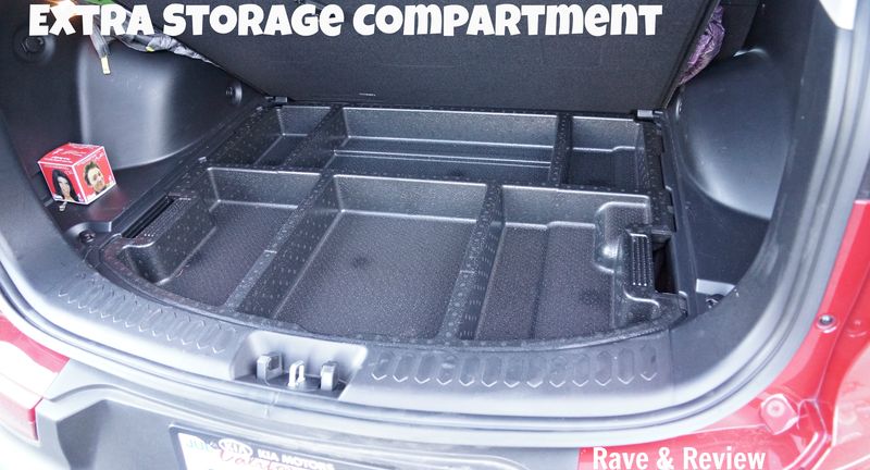 Extra storage compartment