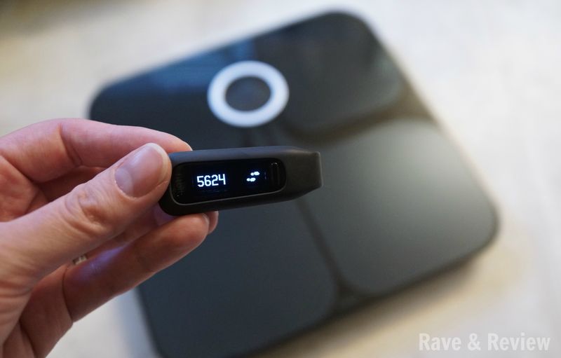 Fitbit Aria Scale in use