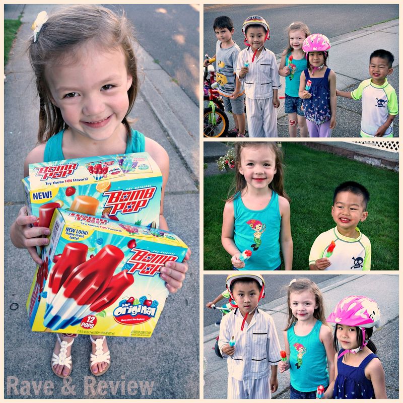 Bomb Pops Party with kids
