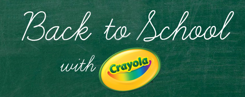 Back to School with Crayola
