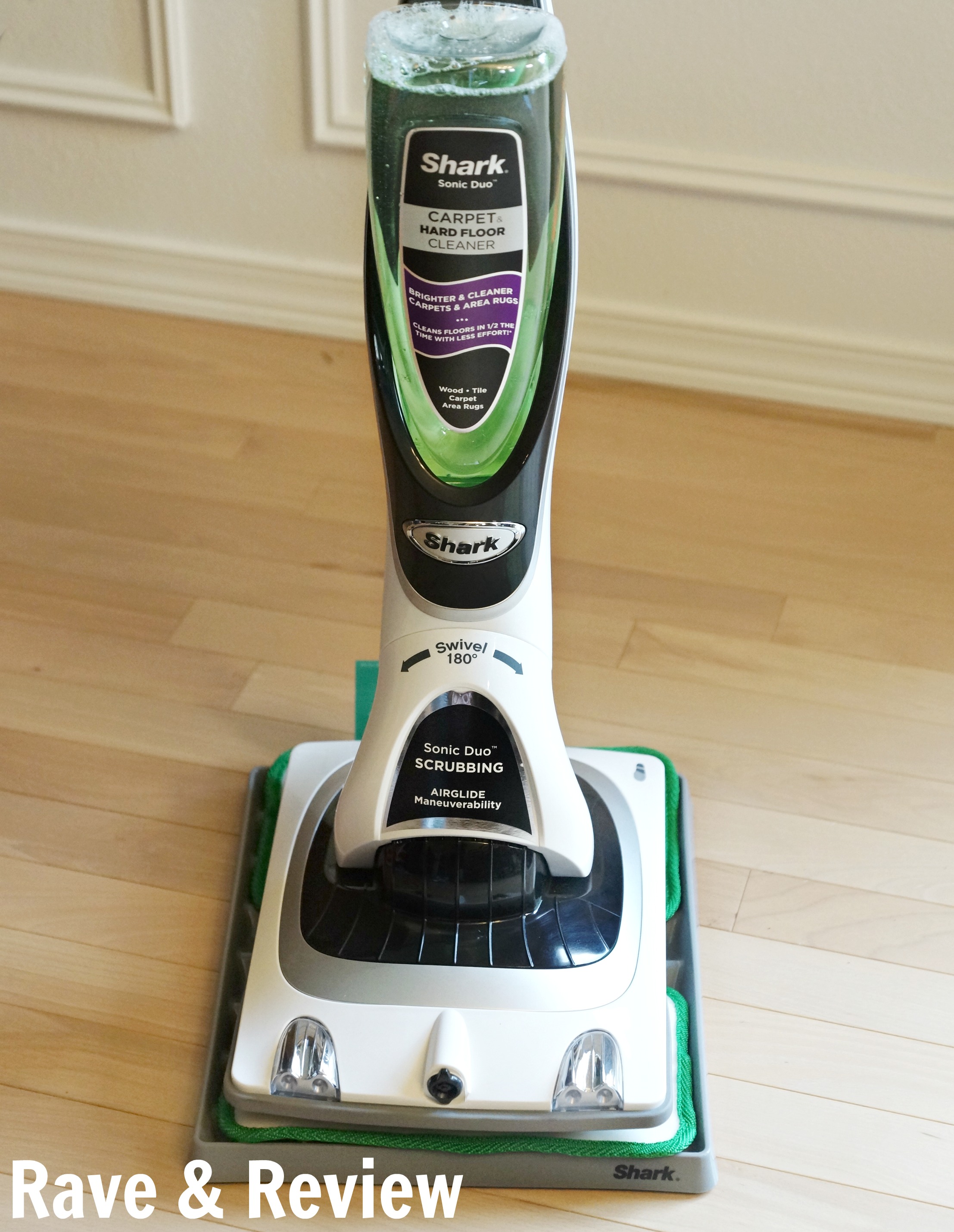 Shark Duo carpet, wood hard floor cleaning system