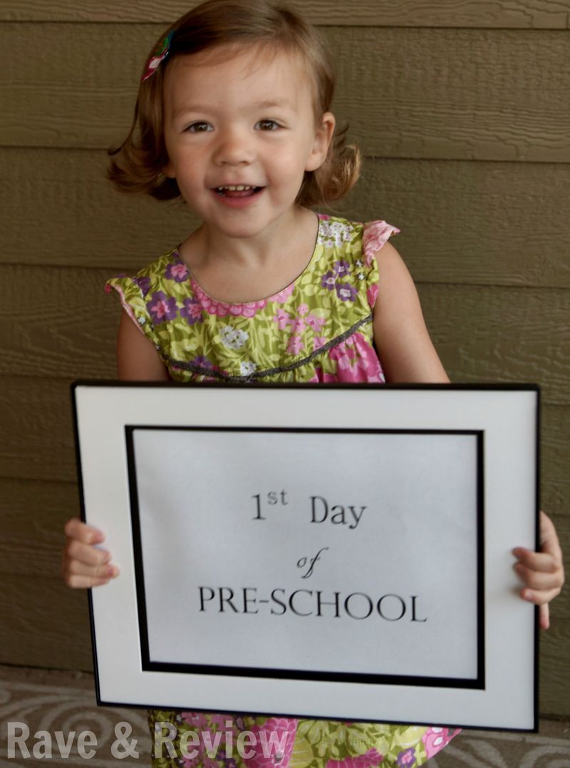 1st Day of Pre-School
