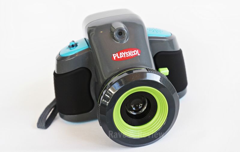 Playskool camera outdoors