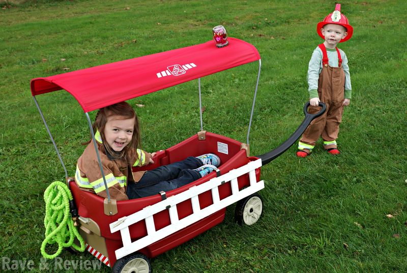 Step2 Wagon as fire truck