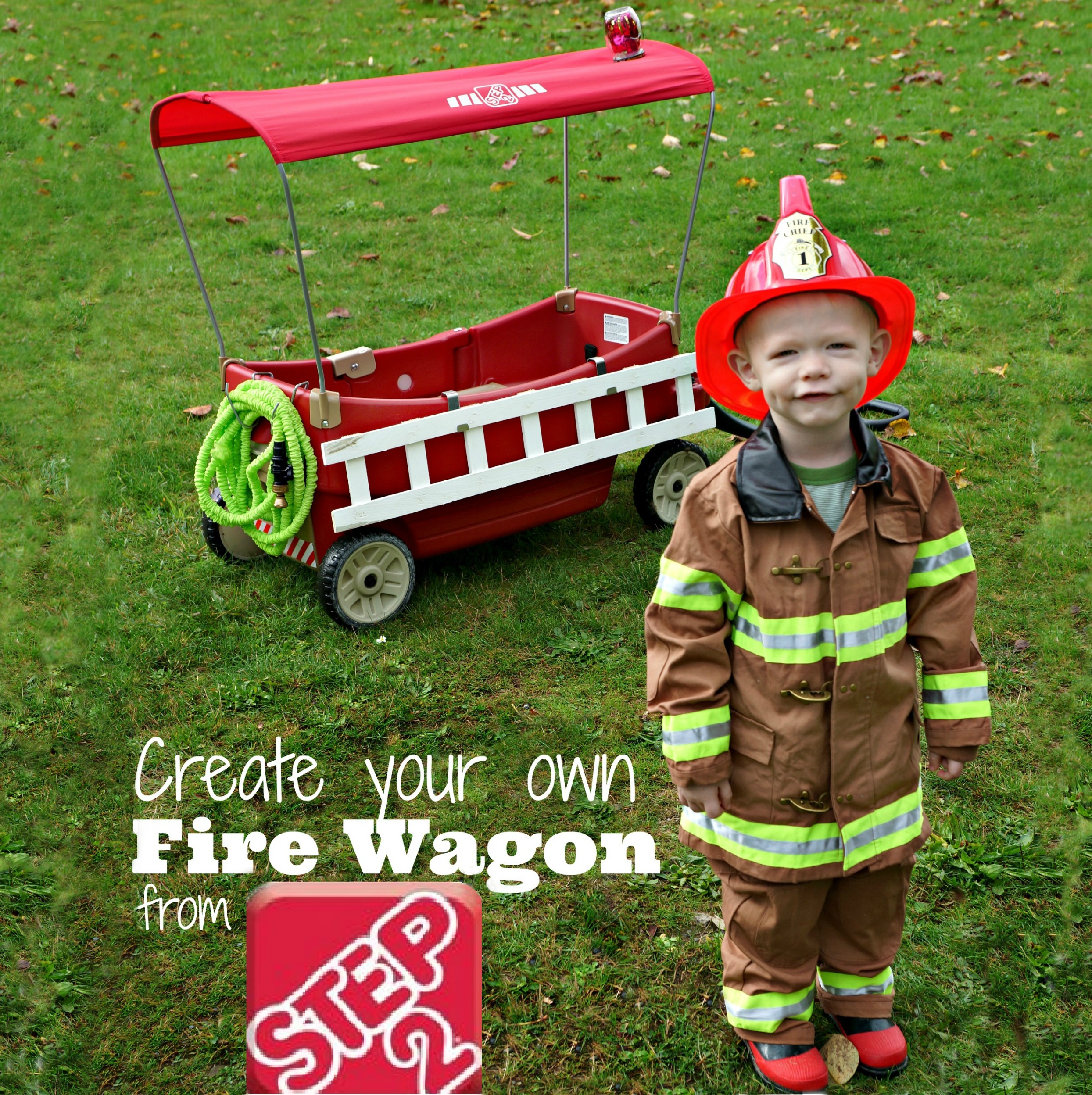 How To Make A Wagon Into A Fire Truck - GeloManias