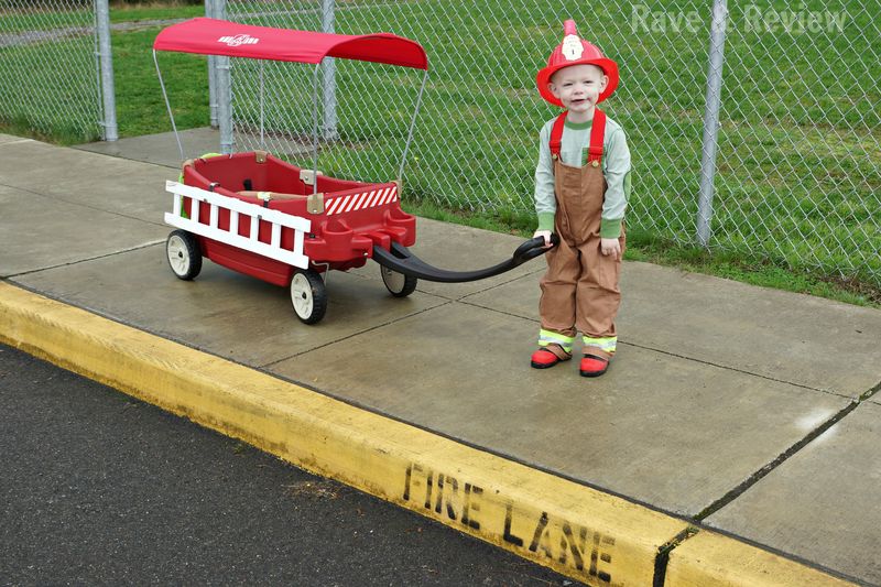 Fire wagon on the fire lane