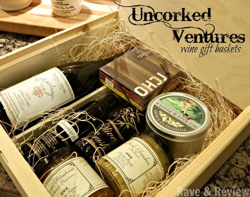 Uncorked ventures wine gift baskets