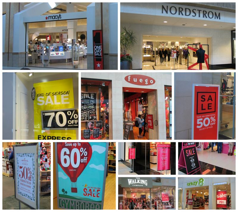 Sales at Northgate Mall