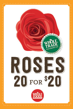 Whole Foods roses