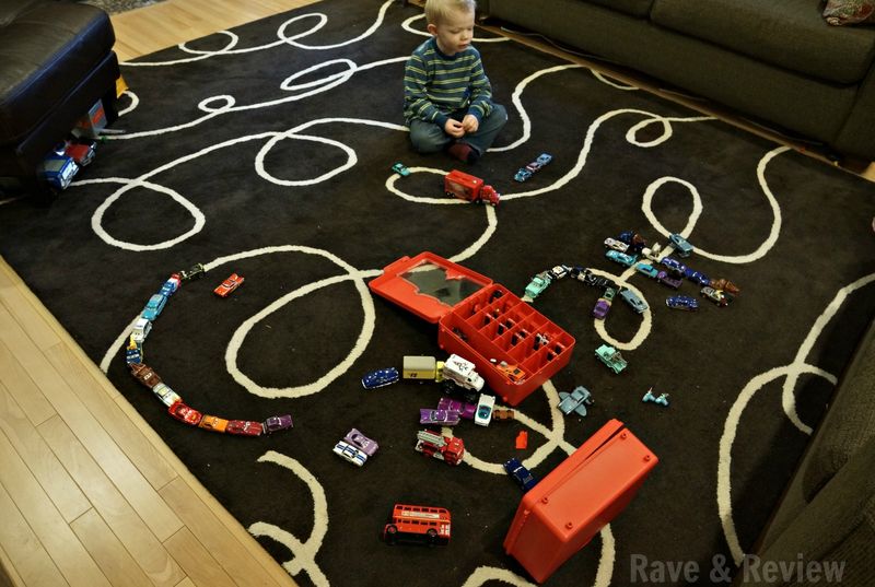 Cars in living room