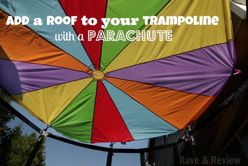 Add a roof to your trampoline