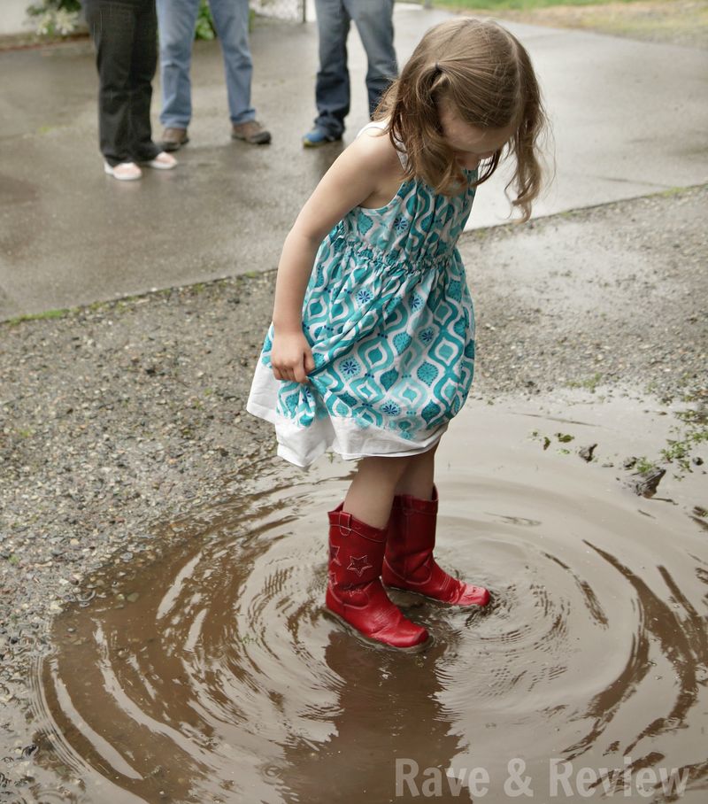 Puddle jumping in Gymboree