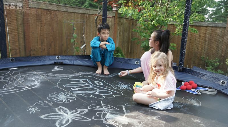 drawing on trampoline 50+ fun activities to do on a trampoline