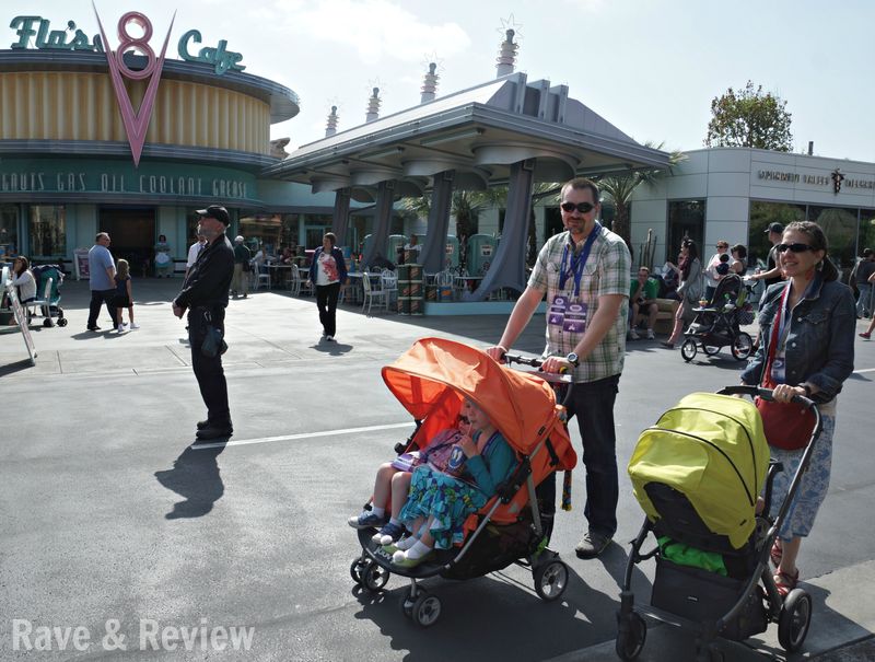 Joovy strollers in Disneyland