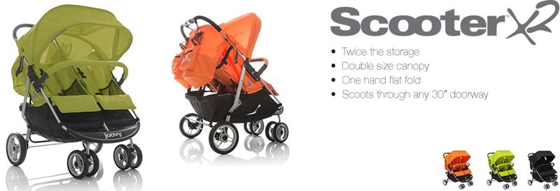 Joovy Scooterx2 double stroller