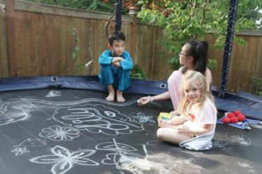 50+ fun activities to do on a trampoline for kids and adults