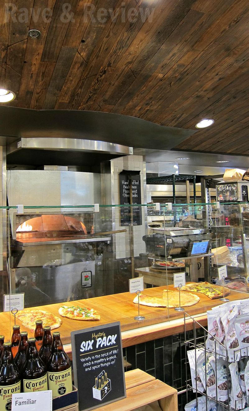 Whole Foods pizza bar