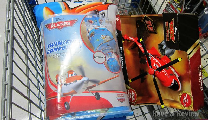 Planes Merchandise at Walmart