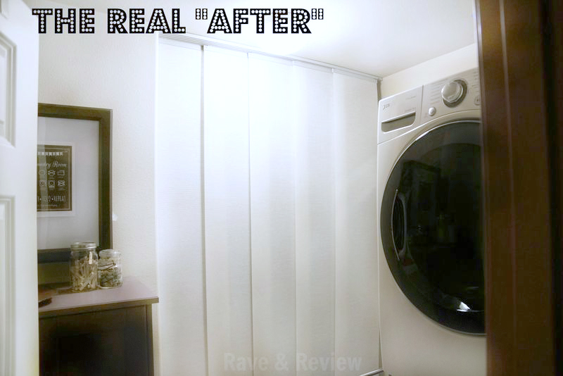Laundry room makeover after