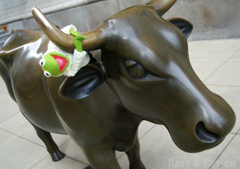 Kermit on Bull in Chicago
