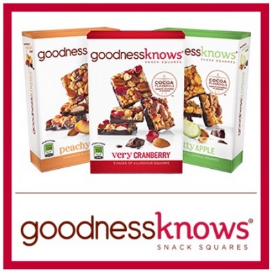 Goodnessknows snack squares
