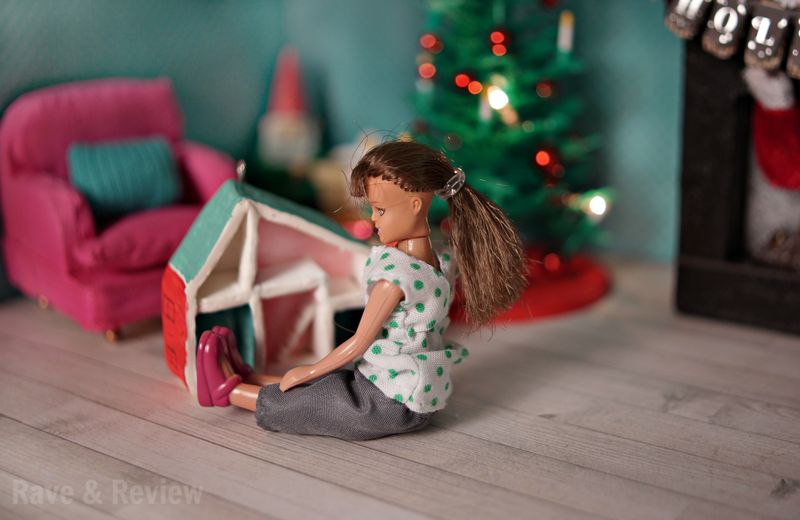 Playing with Lundby doll house