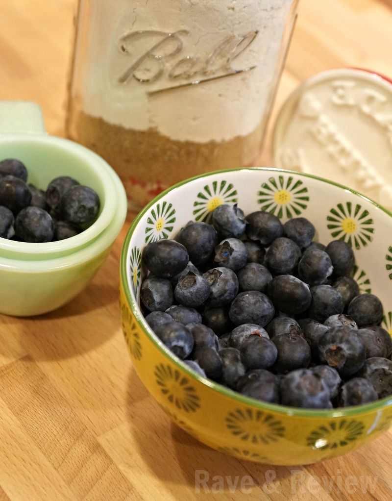 Blueberries in recipe
