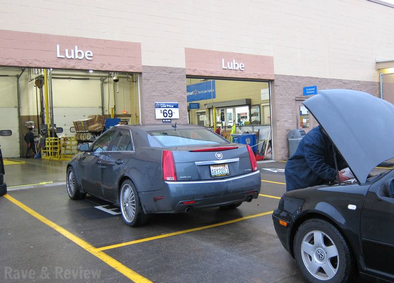 Walmart oil and lube