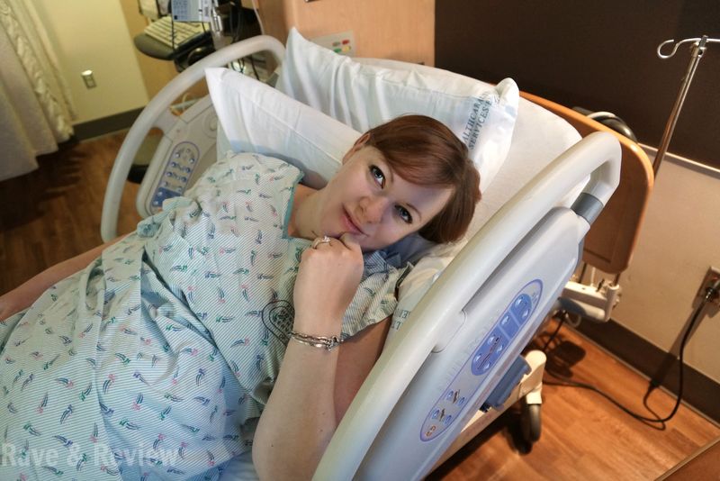 Waiting on baby at hospital