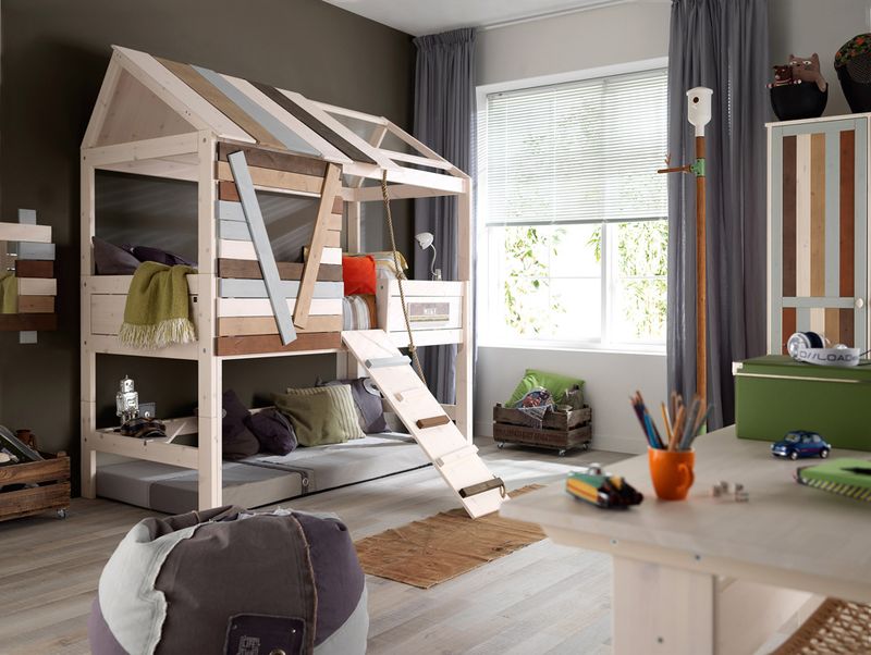 Cuckooland_Lifetime_Childrens Tree House Cabin  Bed_Lifestyle_LR