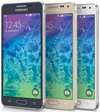 Samsung Galaxy Alpha phones