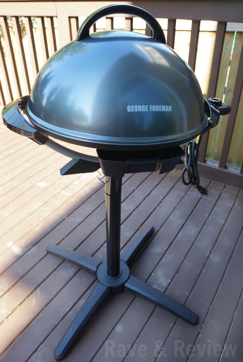 George Foreman outdoor grill