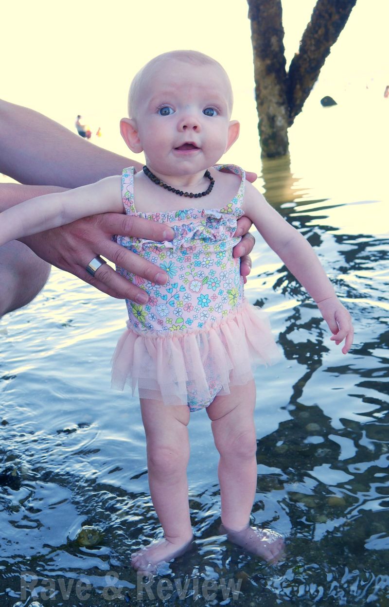 Lumix first time in the ocean