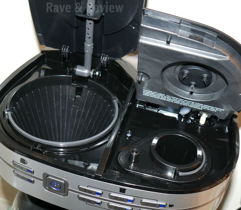 Black and Decker coffee maker two sided
