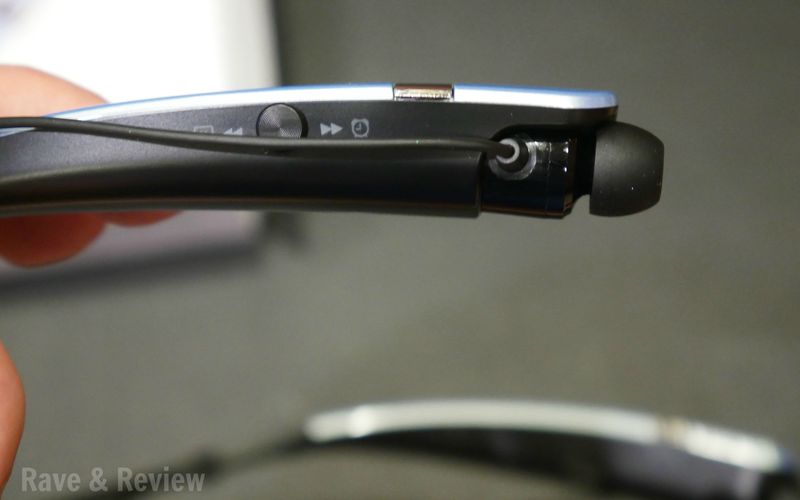 LG Pro Tone headset retractable earbuds