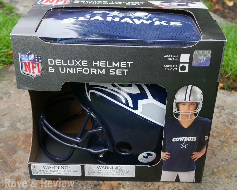 NFL Deluxe Helmet and Uniform Set