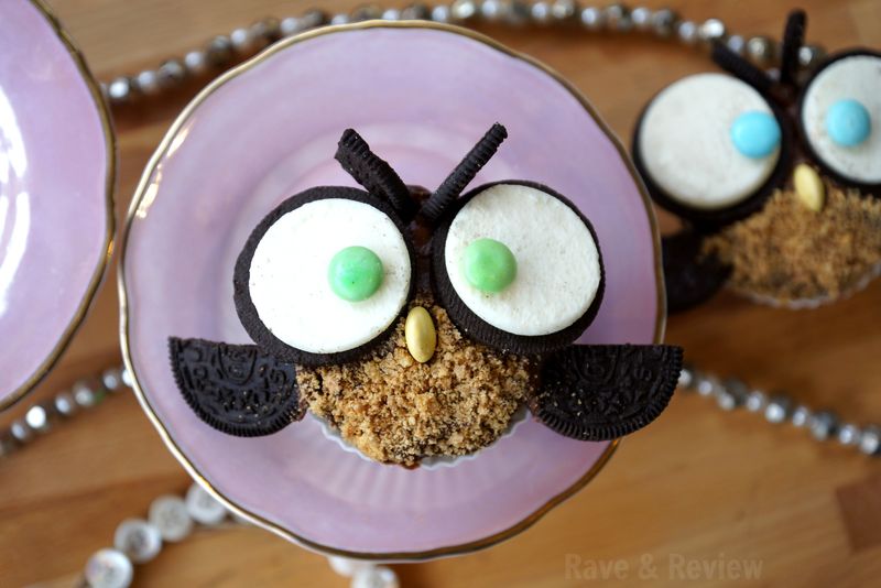 OREO owl cupcakes
