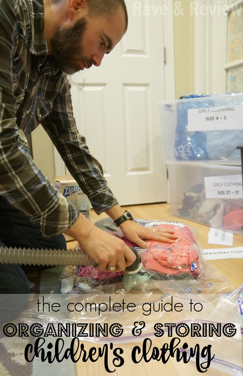 The Complete Guide to Organizing and Storing Children's Clothing