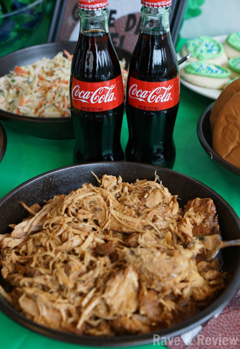 Game day pulled pork with Coke