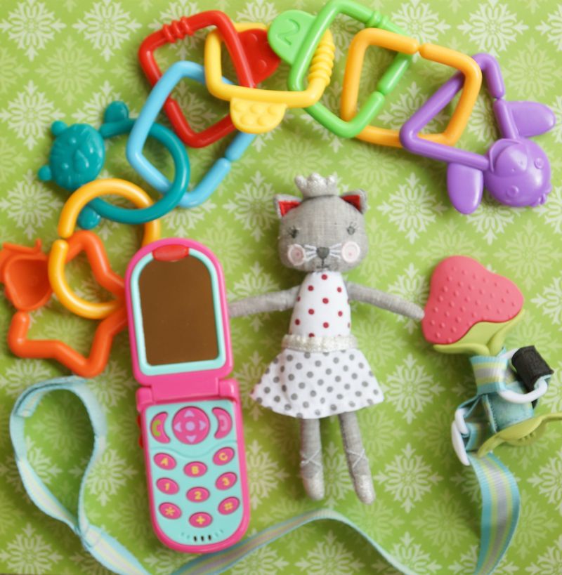 Carry-on toys for baby