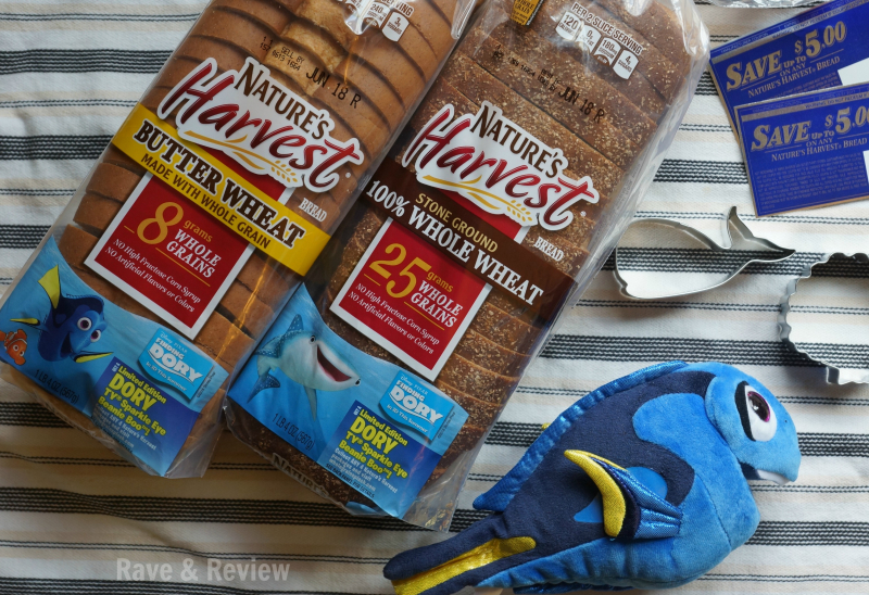 Nature's Harvest bread packages