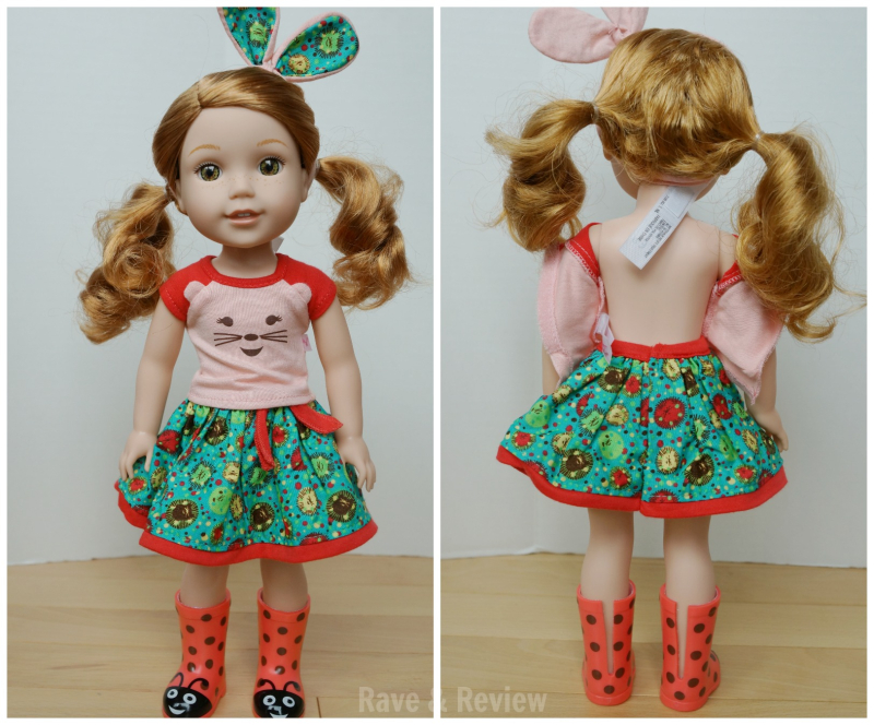 WellieWishers Willa front and back