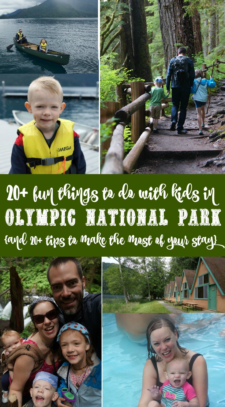 20+ fun things to do with kids in Olympic National Park and 20+ tips to make the most of your stay