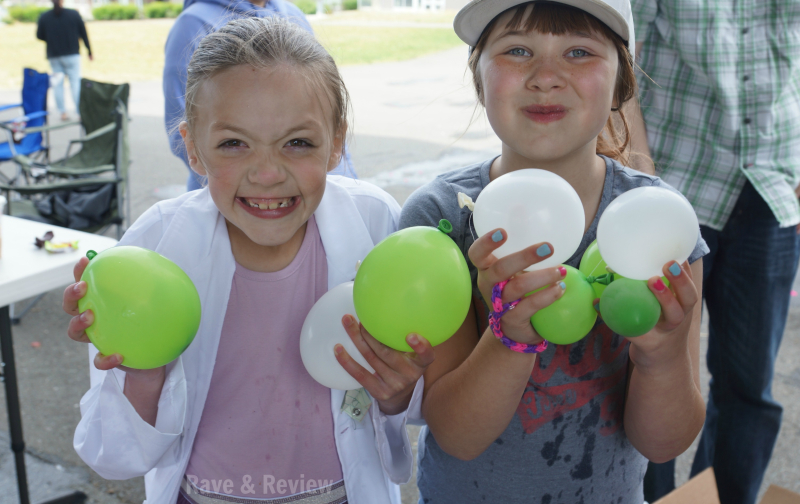 Awesome Science Party water balloons