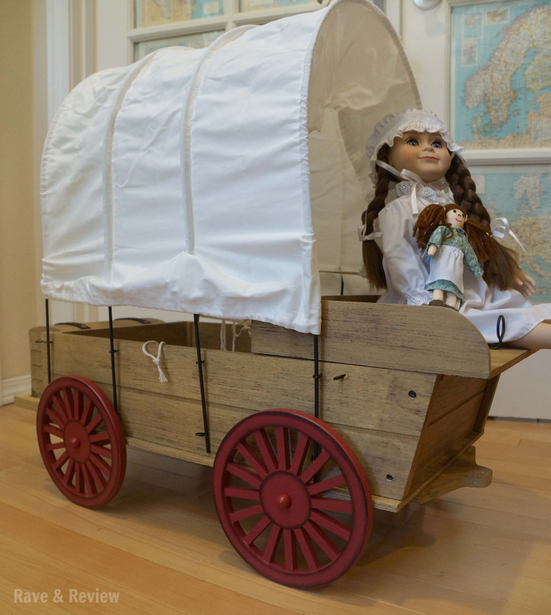 Little House covered wagon full